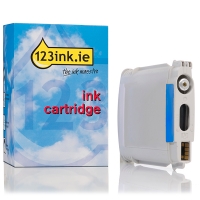 123ink version replaces HP 940XL (C4907AE) high-capacity cyan ink cartridge