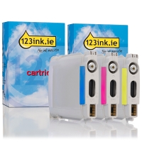 123ink version replaces HP 940XL (CG898AE) C/M/Y high capacity ink cartridge 3-pack 160118