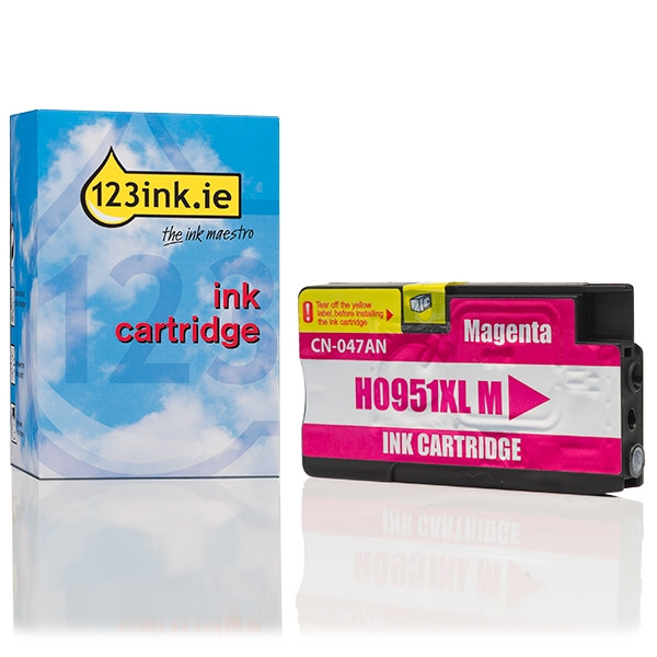 123ink version replaces HP 951XL (CN047AE) high-capacity magenta ink cartridge 044139 - 1
