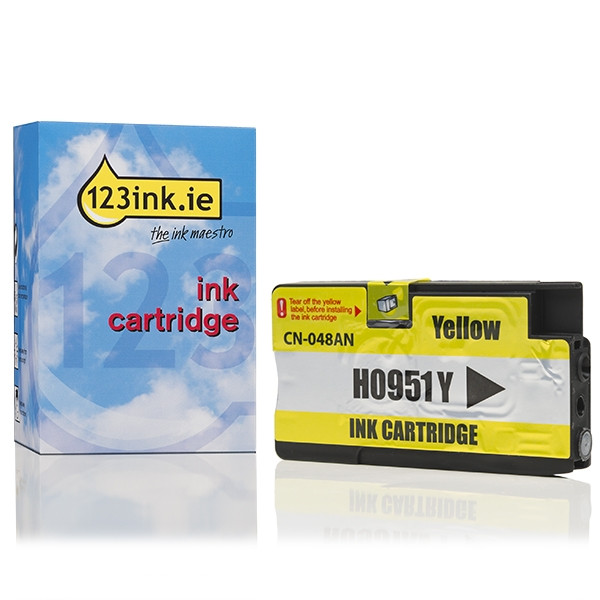 123ink version replaces HP 951 (CN052AE) yellow ink cartridge CN052AEC 044133 - 1