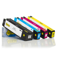 123ink version replaces HP 973X BK/C/M/Y cartridge 4-pack  160169