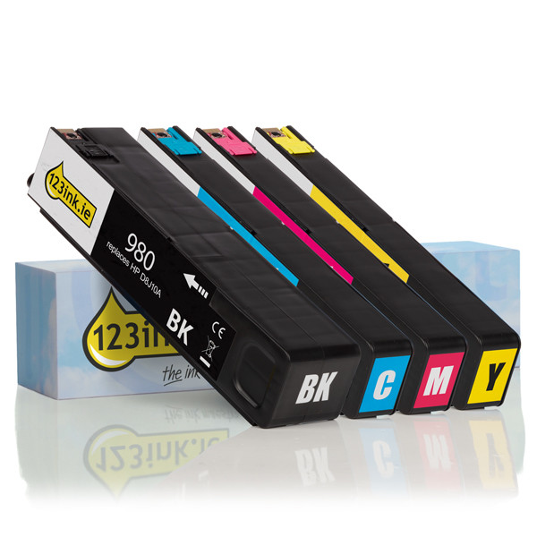 123ink version replaces HP 980 cartridge 4-pack  160183 - 1