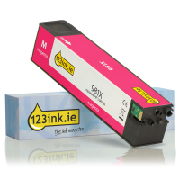 123ink version replaces HP 981X (L0R10A) high capacity magenta ink cartridge L0R10AC 044569