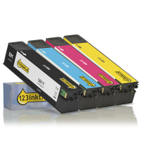 123ink version replaces HP 981Y BK/C/M/Y extra high capacity ink cartridge (4-pack)  160194