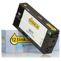 123ink version replaces HP 981Y (L0R16A) extra high capacity black ink cartridge L0R16AC 044559