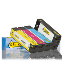 123ink version replaces HP 982X black/cyan/magenta/yellow Multipack (4-pack) T0B27AC T0B28AC T0B29AC T0B30AC 093706