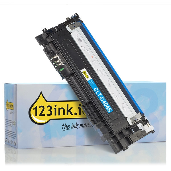 123ink version replaces HP ST966A (CLT-C404S) cyan toner ST966AC 092859 - 1