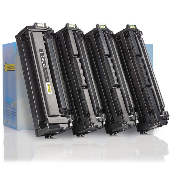 123ink version replaces HP SU171A (CLT-K506L) BK/C/M/Y high-capacity toner 4-pack 130025 - 1