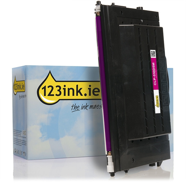 123ink version replaces Samsung CLP-510D5M high-capacity magenta toner 033401 - 1