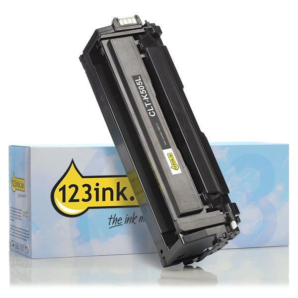 123ink version replaces Samsung CLT-K505L (SU168A) black toner CLT-K505L/ELSC 092117 - 1