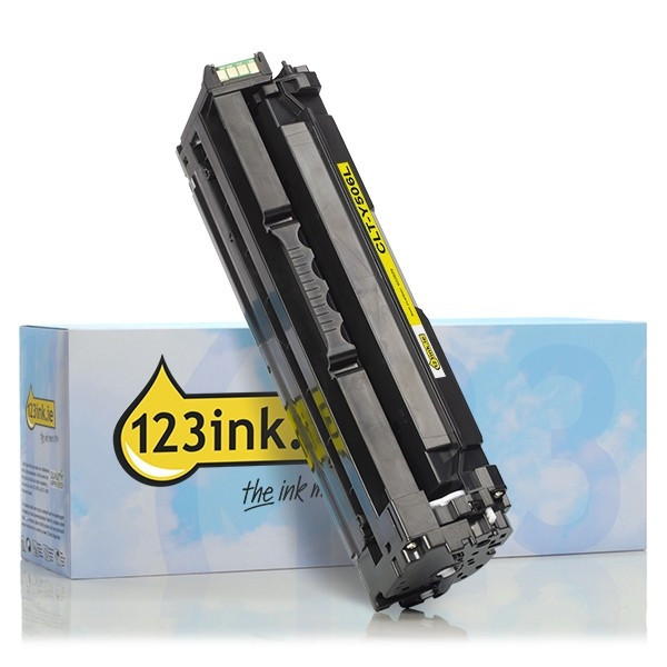 123ink version replaces Samsung CLT-Y506L (SU515A) high-capacity yellow toner 033829 - 1
