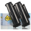 123ink version replaces Samsung MLT-D1042S (SU737A) black toner 2-pack