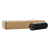 123ink version replaces Zebra 3300 wax/resin ribbon (03300CT11007) 110mm x 74m (5 ribbons) 03300CT11007C 144665