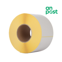 123ink version replaces Zebra Z-Perform 1000D An Post labels (3007096-T), 102mm x 152mm (1 roll) 653125