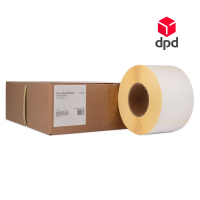 123ink version replaces Zebra Z-Perform 1000D DPD shipping labels (3006306-T) 100mm x 150mm | 4-pack 653415