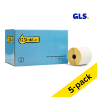 123ink version replaces Zebra Z-Perform 1000D GLS label (800284-605) 102mm x 152mm | 5 x 12-pack 653246