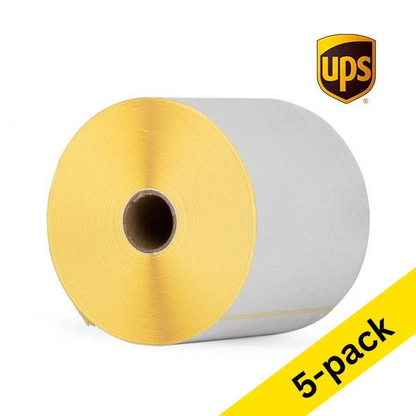 123ink version replaces Zebra Z-Perform 1000D UPS label (800284-605) 102mm x 152mm | 5-pack 653187 - 1