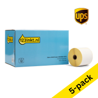 123ink version replaces Zebra Z-Perform 1000D UPS label (800284-605) 102mm x 152mm (12 rolls) (5-pack) 653186