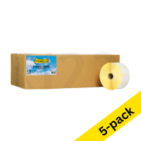 123ink version replaces Zebra Z-Perform 1000D label (3007096-T) 102mm x 152mm (4-pack) 650875
