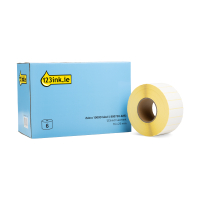 123ink version replaces Zebra Z-Perform 1000D label (880738-025) 76mm x 25mm (6 rolls) 880738-025C 141549