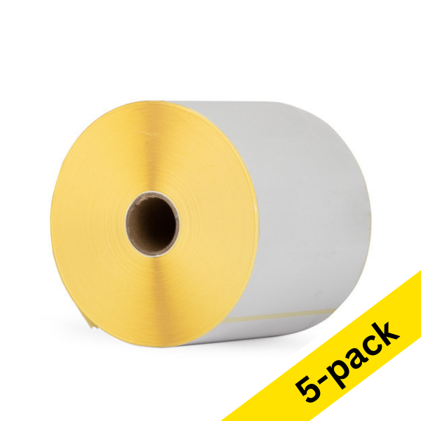 123ink version replaces Zebra Z-Perform 1000D post label (800284-605) 102mm x 152mm | 5-pack 653367 - 1