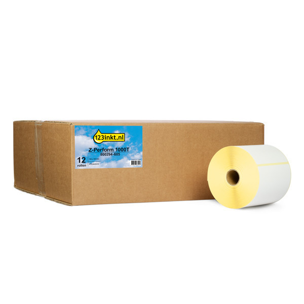 123ink version replaces Zebra Z-Perform 1000T GLS label (800294-605) 102mm x 152mm | 12-pack 653239 - 3