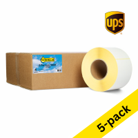 123ink version replaces Zebra Z-Perform 1000T UPS label (87985) 102mm x 152mm | 5 x 4-pack 653190