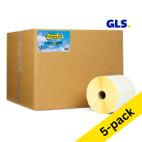 123ink version replaces Zebra Z-Select 2000D GLS label (800264-605) 102mm x 152mm (12 rolls) (5-pack) 653248