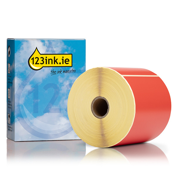 123ink version replaces Zebra Z-Select 2000D red label (800264-605) 102mm x 152mm | 1-pack 145166 - 1