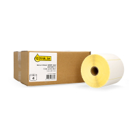 123ink version replaces Zebra Z-Select 2000T labels (3007206-T), 102 x 64mm (4 rolls) 140081