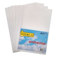 123ink white A4 display folder (5-pack) 41910001C K-22043C 300453