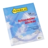 123ink white A4 glossy photo sticker paper (10-pack)