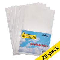123ink white A4 project folder (25-pack) K-22043C 300550