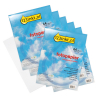 123ink white A4 removable textile photo sticker paper (6 x 5-pack) 300344 - 1