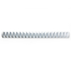 123ink white binding spine, 28mm (50-pack) 303134 - 1