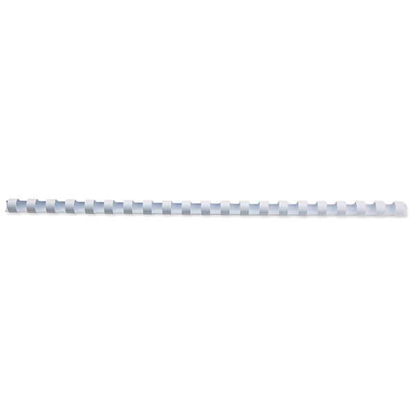 123ink white binding spine, 6mm (100-pack) 303105 - 1