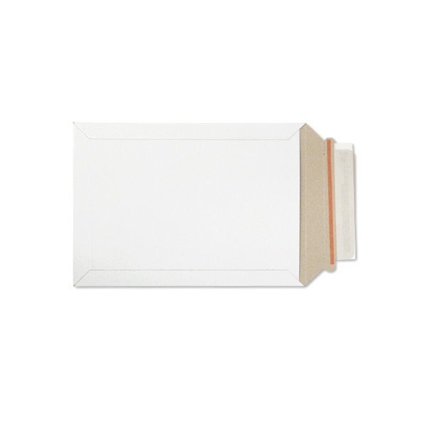 123ink white cardboard shipping envelope, 176mm x 250mm (100-pack) K550 RD-303100-5C RD-303100C 302452 - 1