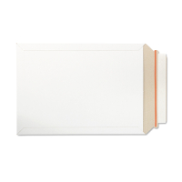 123ink white cardboard shipping envelope, 229mm x 324mm (100-pack) K562 302454