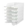 123ink white letter tray (6-pack) 52270001C 8344250-14462 302411 - 2