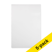 123ink white magnetic sheet, 20cm x 30cm (5-pack)