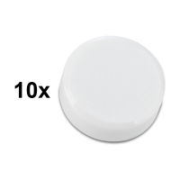 123ink white magnets, 20mm (10-pack) 6162002C 301264