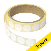 123ink white marking points Ø 18mm (3 x 1,000 labels)  035236