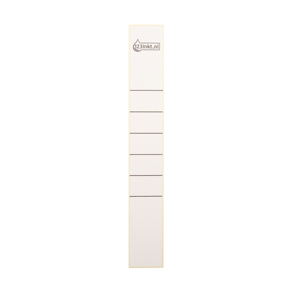 123ink white self-adhesive spine labels, 39mm x 285mm (10-pack) 16480001C 301660 - 1