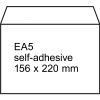 123ink white service envelope 156mm x 220mm - EA5 self-adhesive (500-pack)