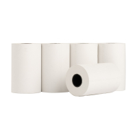 123ink white thermo cash register roll, 57mm x 35mm x 12mm (5-pack) 302683