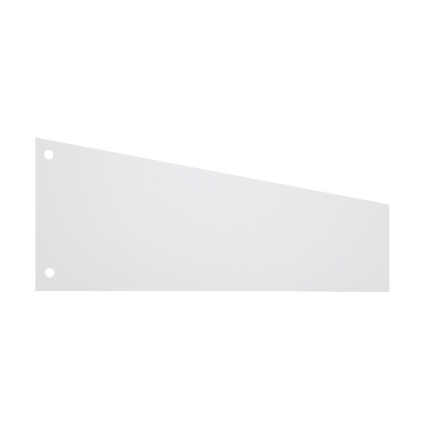 123ink white trapezoidal separating strip, 240mm x 105mm/60mm (100-pack) 0707009TRC 301769 - 1