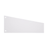123ink white trapezoidal separating strip, 240mm x 105mm/60mm (100-pack) 301769 - 1