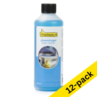 123ink window & glass cleaner concentrate, 500ml (12-pack)