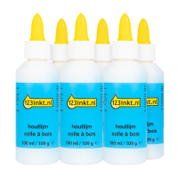 123ink wood glue bottle (100 ml) (6-pack)