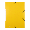 123ink yellow A4 cardboard elastomer folder